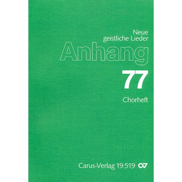 Anhang 77: Chorheft