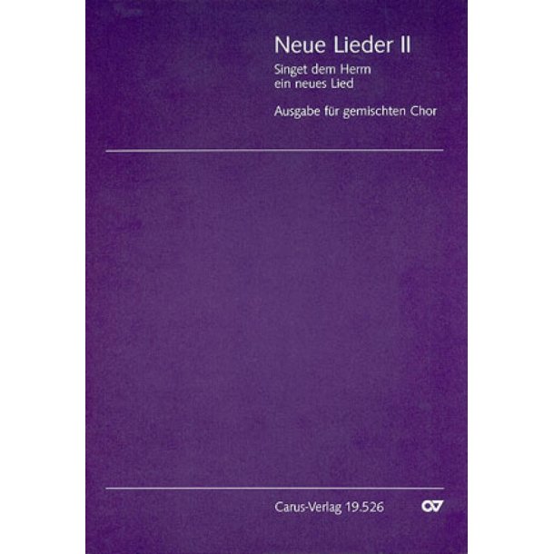 Neue Lieder II: Chorheft 15