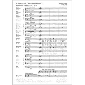 Danket dem Herren, denn er ist freundlich : aus: Psalmen Davids