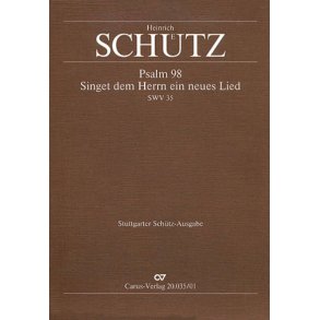 Singet dem Herrn ein neues Lied : aus: Psalmen Davids