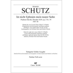 Ist nicht Ephraim mein teurer Sohn : aus: Psalmen Davids