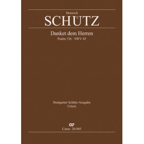 Danket dem Herren, denn er ist freundlich : aus: Psalmen Davids II. Rekonstruktion