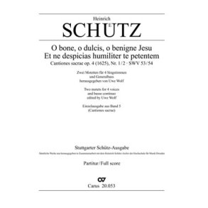 O bone, o dulcis, o benigne Jesu