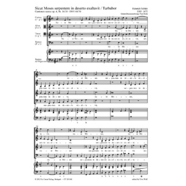 Sicut Moses serpentem in deserto exaltavit : Turbabor, sed non perturbabor