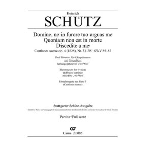 Domine, ne in furore tuo arguas me : Quoniam non est in morte - Discedite a me omnes
