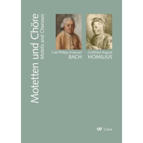 Chorbuch C.P.E. Bach und Homilius