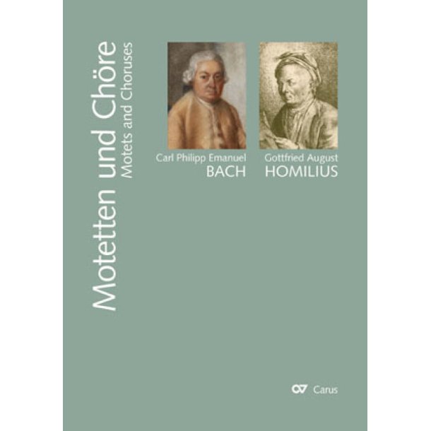 Chorbuch C.P.E. Bach und Homilius
