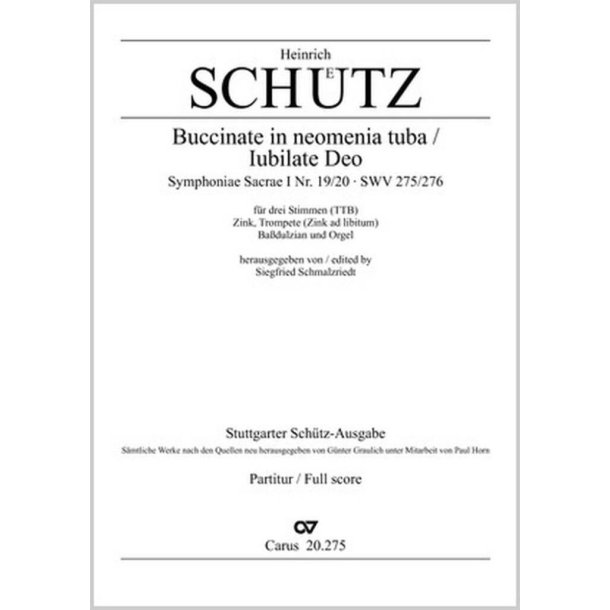 Buccinate in neomenia tuba : aus: Symphoniae Sacrae I