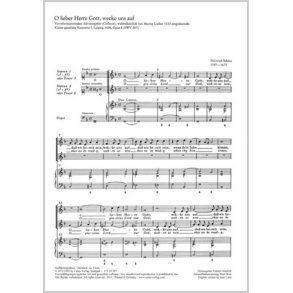 O lieber Herre Gott, wecke uns auf : aus: Kleine geistliche Konzerte I