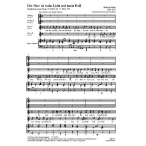 Der Herr ist mein Licht und mein Heil : aus: Symphoniae sacrae II