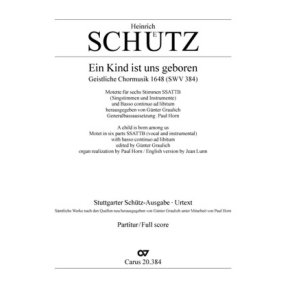 Ein Kind ist uns geboren : aus: Geistliche Chormusik