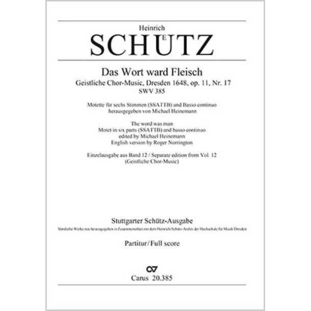 Das Wort ward Fleisch : aus: Geistliche Chormusik