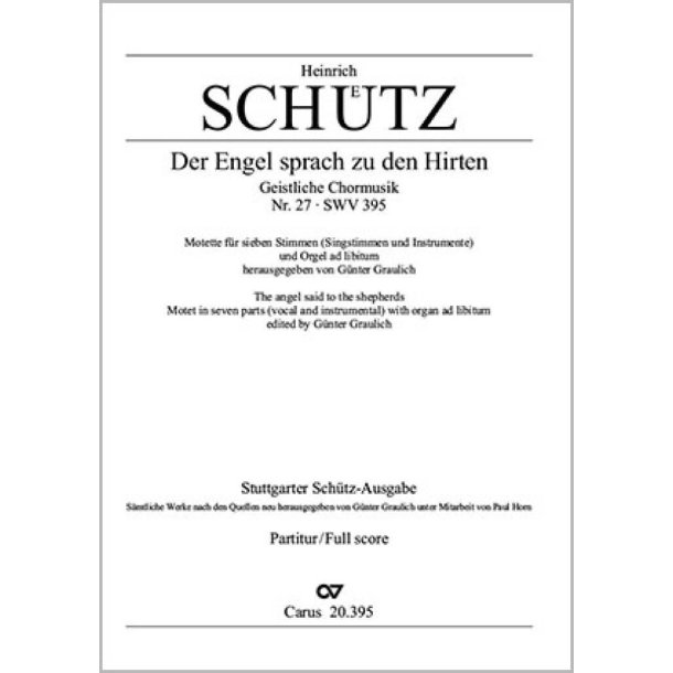 Der Engel sprach zu den Hirten : aus: Geistliche Chormusik