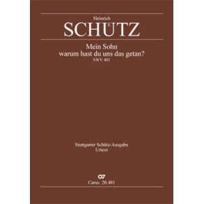 Mein Sohn, warum hast du uns das getan : Der zwölfjährige Jesus im Tempel. Aus: Symphoniae Sacrae III 1650