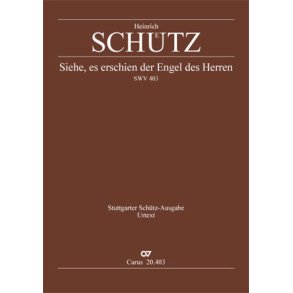Siehe, es erschien der Engel des Herrn : Die Flucht nach Ägypten. Aus: Symphoniae Sacrae III 1650