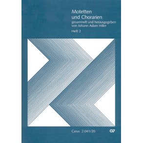Motetten und Chorarien, Heft 2