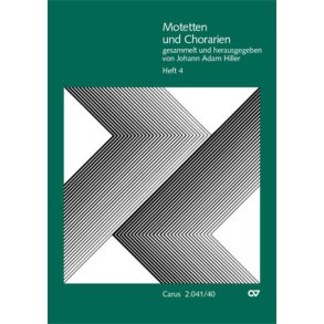 Motetten und Chorarien, Heft 4