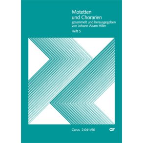 Motetten und Chorarien, Heft 5