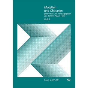 Motetten und Chorarien, Heft 6
