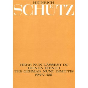 Herr, nun lässest du deinen Diener : Deutsches Nunc dimittis