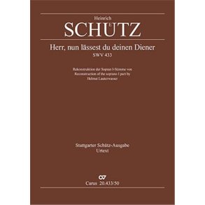 Lord, now lettest thou thy servant depart : Deutsches Nunc dimittis II - A Dorian - SWV 433