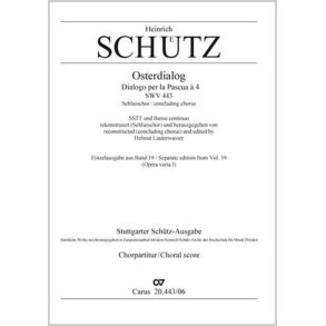 Weib, Was Weinest Du : Osterdialog, Schlusschor