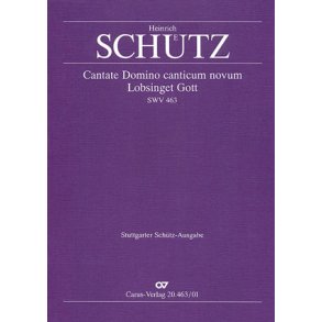 Cantate Domino canticum novum : Lobsinget Gott, dem Herrn