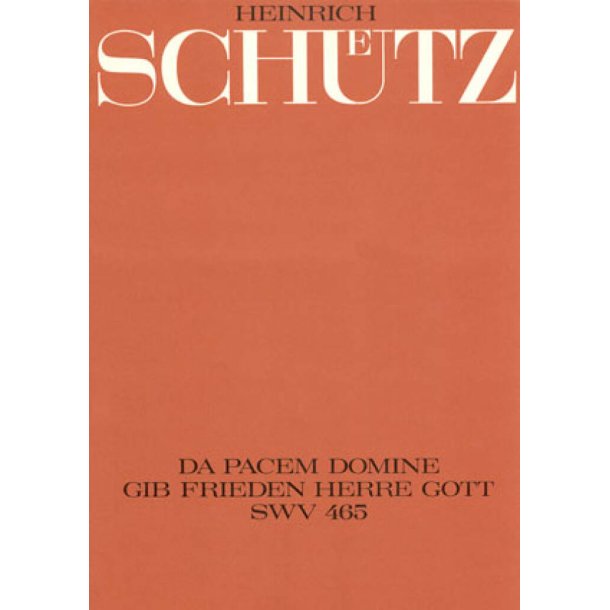 Da pacem, Domine : dorisch