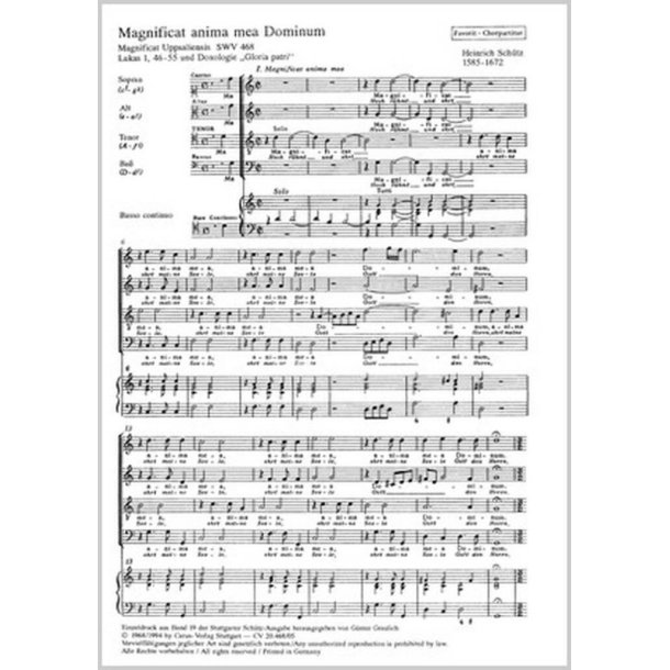 Uppsala-Magnificat : Geistliches Konzert