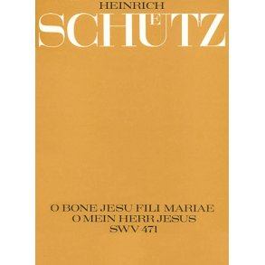 O bone Jesu, fili Mariae [O mein Herr Jesus] : Geistliches Konzert