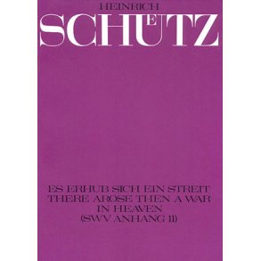 Es erhub sich ein Streit : vierchöriges geistliches Konzert