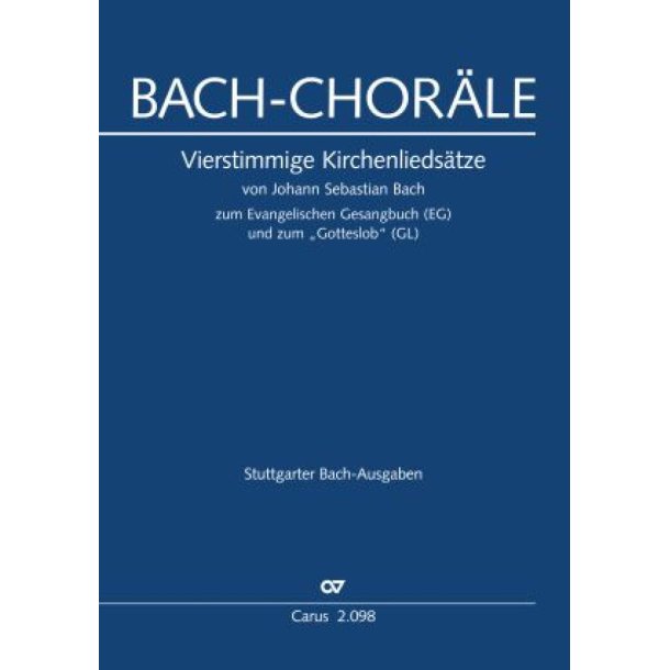 Bach: Chor&auml;le zum EG und GL