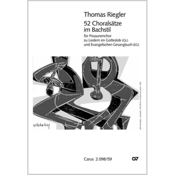 52 Chorals&auml;tze im Bachstil f&uuml;r Posauenchor