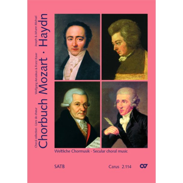 Chorbuch Mozart / Haydn IV [weltliche Werke SATB]