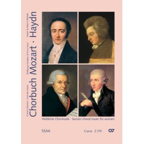 Chorbuch Mozart / Haydn V [weltliche Werke SSAA]