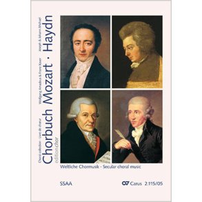 Chorbuch Mozart / Haydn V [weltliche Werke SSAA]
