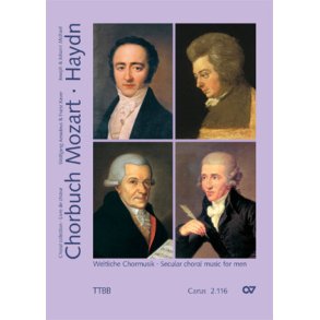Chorbuch Mozart / Haydn VI [weltliche Werke TTBB]