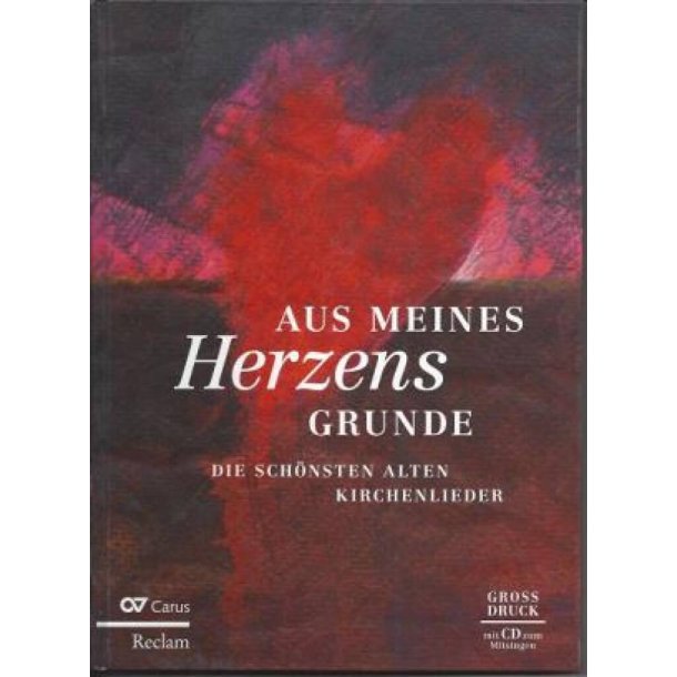 Aus meines Herzens Grunde : Die sch&ouml;nsten alten Kirchenlieder (Gro&szlig;druck)