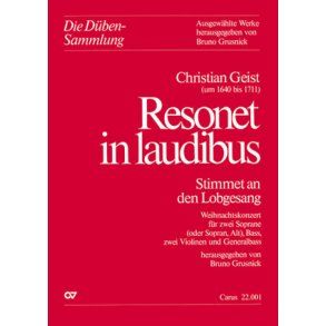 Resonet in laudibus : Stimmet an den Lobgesang