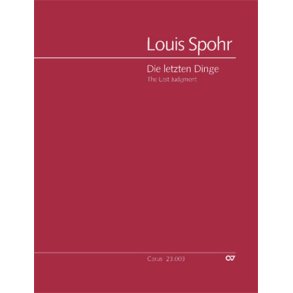 Die letzten Dinge : Oratorium