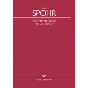 Die letzten Dinge : Oratorium