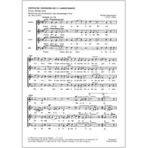 Komm, Heilger Geist : F-Dur