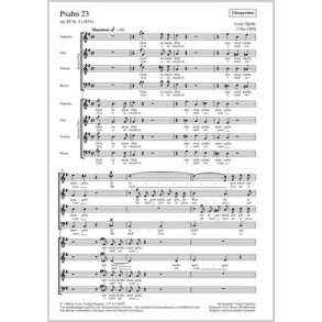 Psalm 23 op. 85,2 : Gott ist mein Hirt