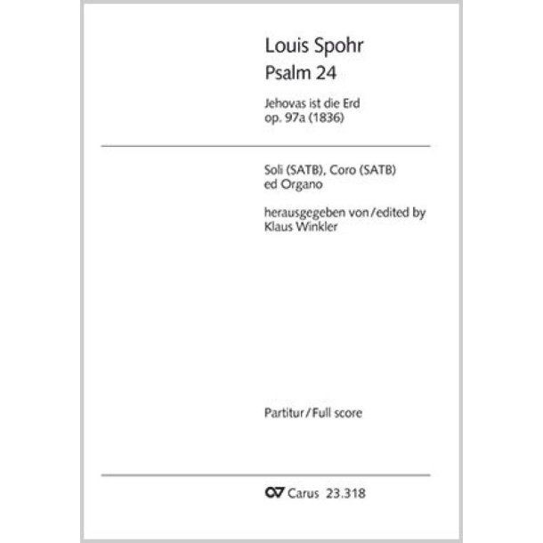 Psalm 24 : Jehovas ist die Erd