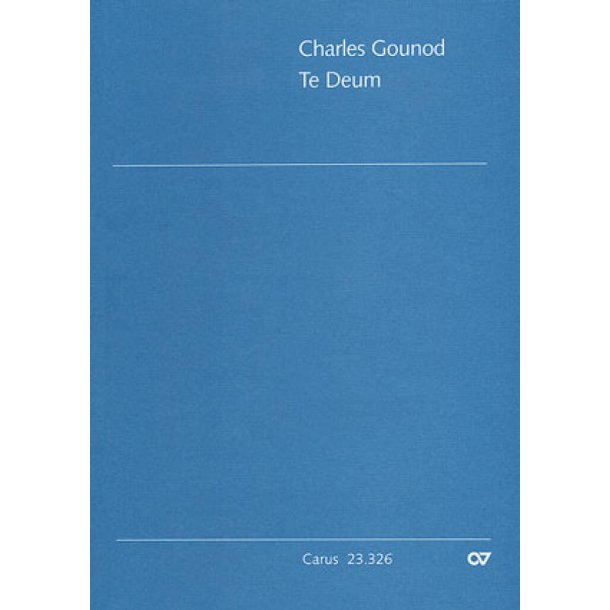 Te Deum : G-Dur