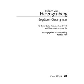 Begräbnis-Gesang : c-Moll