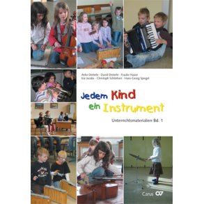 Jedem Kind ein Instrument [JEKI] : Unterrichtsmaterialien Bd. 1, herausgegeben im Auftrag der Hochschule für Musik und Theater Hamburg