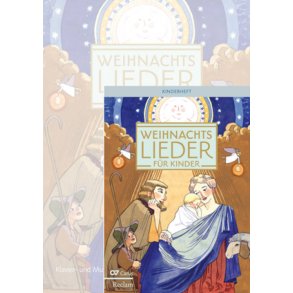 Weihnachtslieder für Kinder. Kinderheft