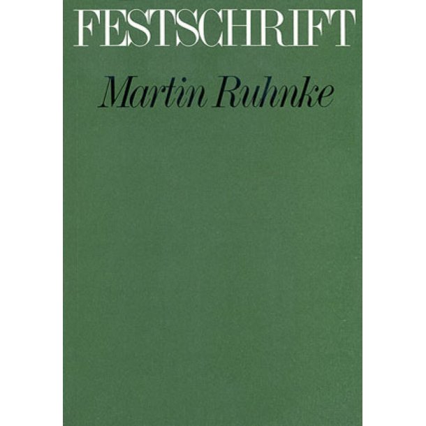 Martin Ruhnke zum 65. Geburtstag : Festschrift
