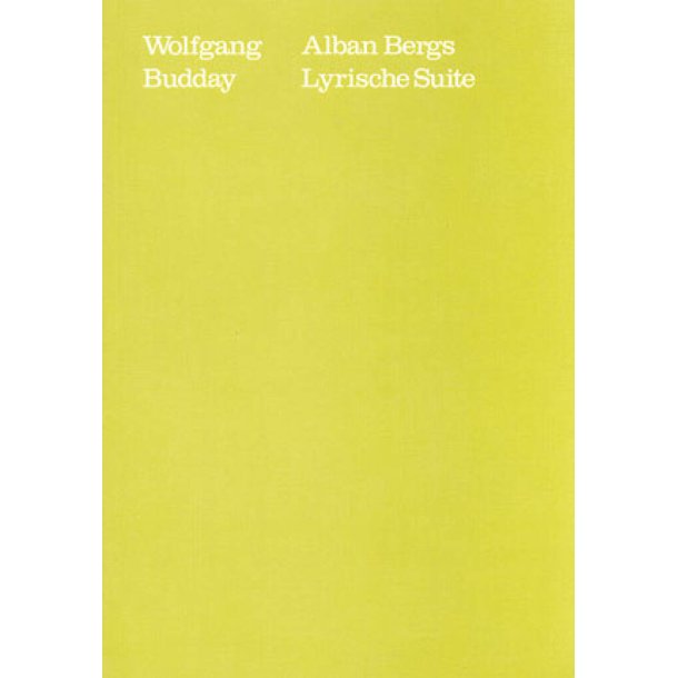 Alban Bergs Lyrische Suite : Satztechnische Analyse ihrer zw&ouml;lft&ouml;nigen Partien